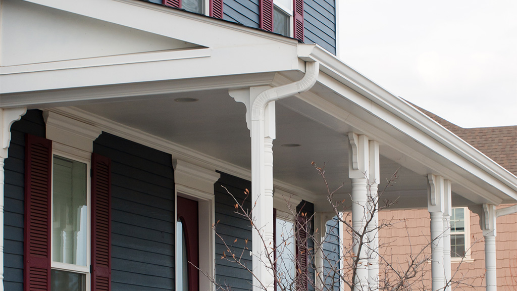 install rain gutter best material h2 03