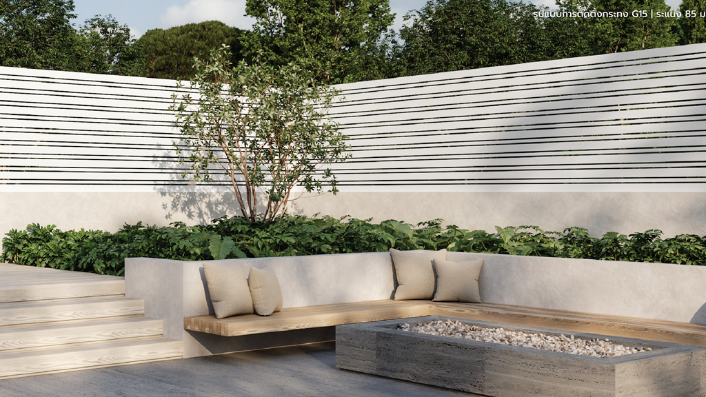 ระแนงไวนิล ตัวช่วยลดเสียงที่ไม่ควรมองข้าม