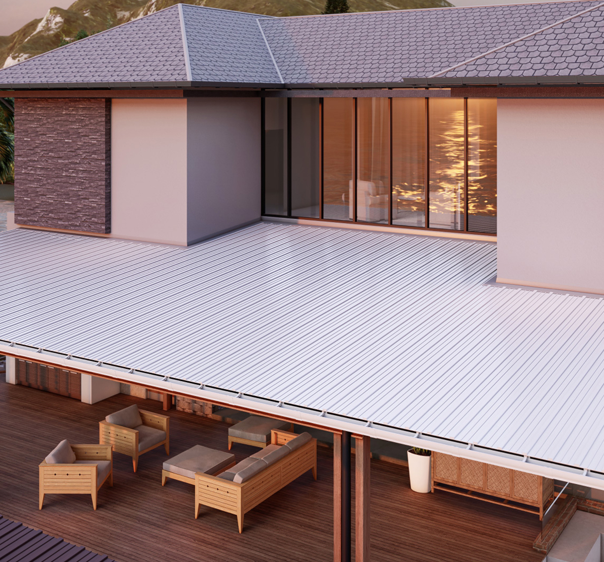 รางน้ำไวนิล