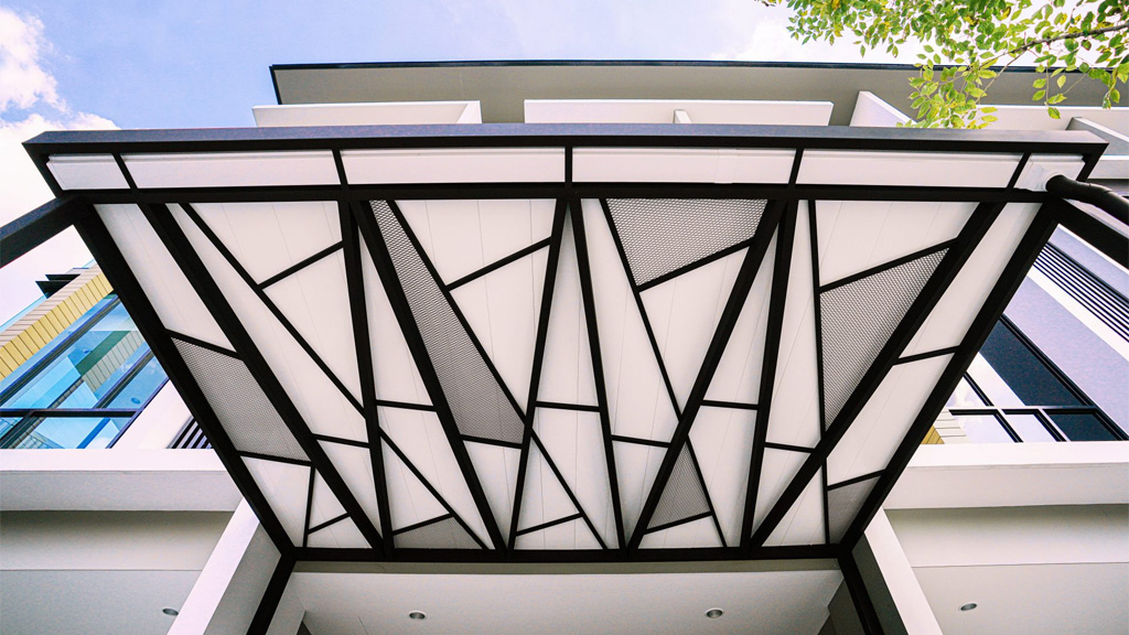 vinyl snow roof pro modern house no ceiling 06